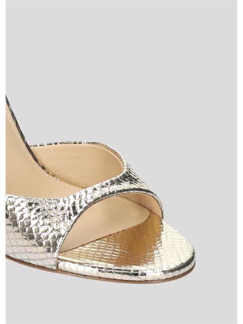 sandalo kumala LOLA CRUZ | 230Z51BK-DPLATINO